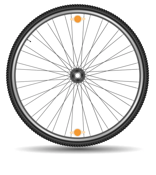 자전거의 바퀴 — 스톡 벡터