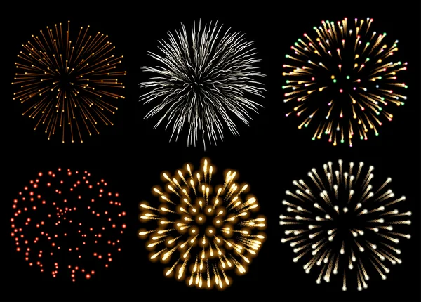 Fogos de artifício Ilustração De Stock