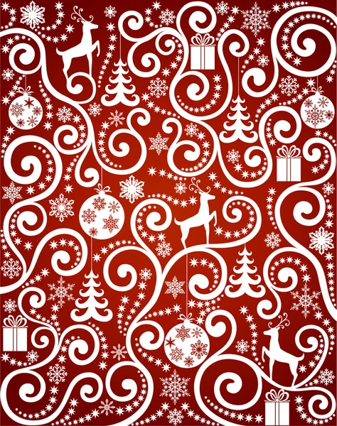 Abstract christmas background — Stock Vector
