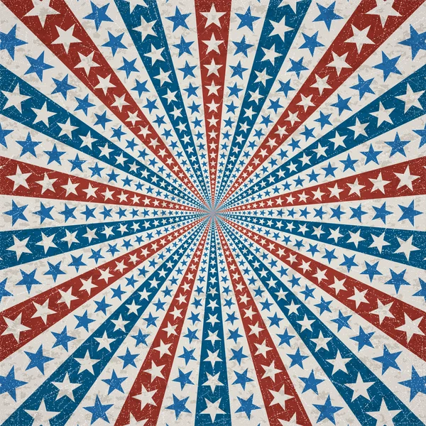 Fondo patriótico americano — Vector de stock