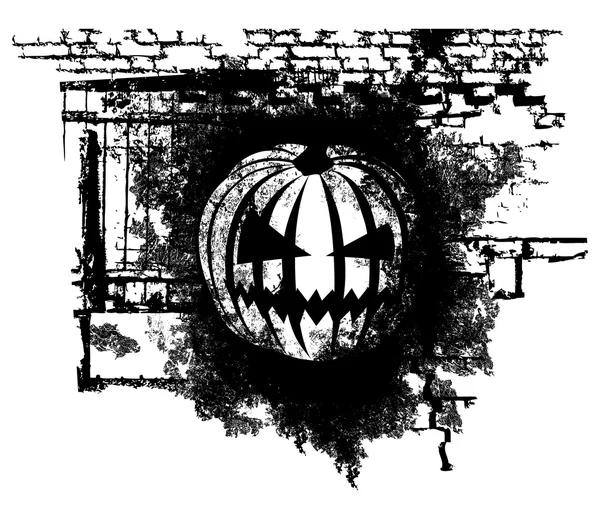 Halloweenpumpa — Stock vektor