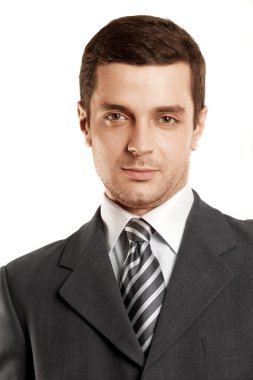 Takım elbiseli iş adamı