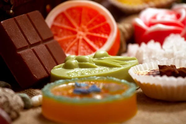 Still Life With Handmade Soap — Stock Photo, Image