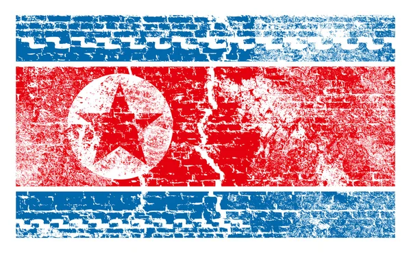 North Korea Concept — Stock Vector