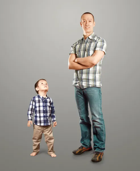 Father And Baby Son — Stock Photo, Image