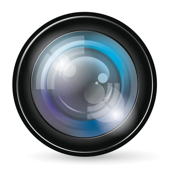 Camera Lens Icon — Stock Vector