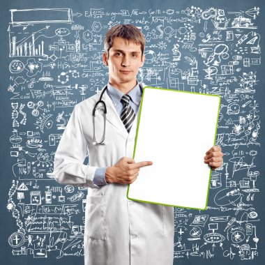 Doktor adam yazmak yönetim kurulu ile