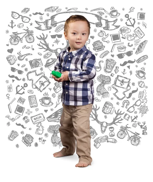 Baby Hipster — Stock Photo, Image