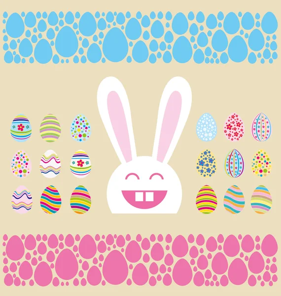 Tarjeta de Pascua vectorial — Vector de stock