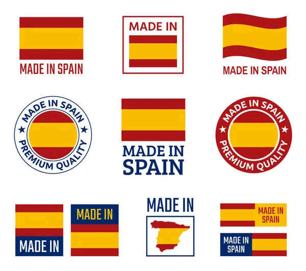 Іспанські етикетки, емблема. — стоковий вектор