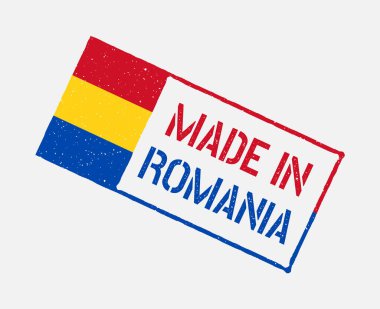 Romanya 'da damgalanmış, Romanya' nın ürün amblemi