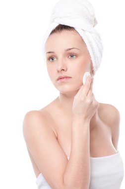 genç kadın sağlığı mükemmel cilt yüz