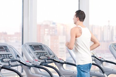 Spor egzersiz, adamım. çalıştırmak.