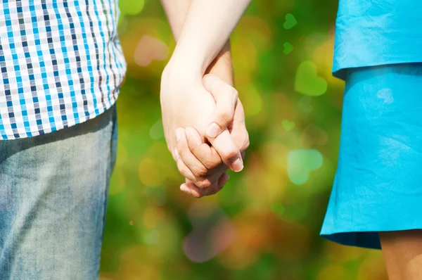 Conceito tiro de amizade e amor — Fotografia de Stock