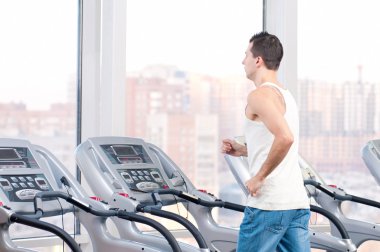 Spor egzersiz, adamım. çalıştırmak.