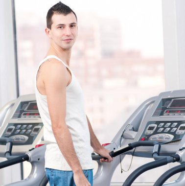 Spor egzersiz, adamım. çalıştırmak.