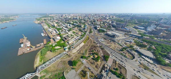 Vista aérea de la ciudad — Foto de Stock