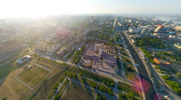 Vista aérea de la ciudad —  Fotos de Stock