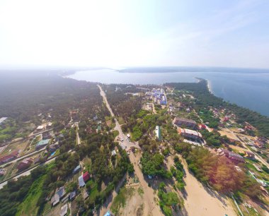 Hava (helikopter havadan Şehir Manzaralı)