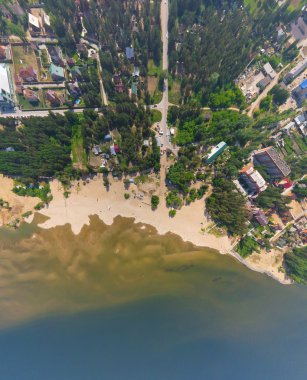 Hava (helikopter havadan Şehir Manzaralı)