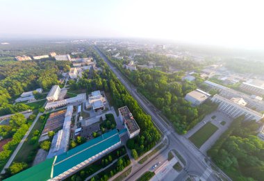 Hava (helikopter havadan Şehir Manzaralı)