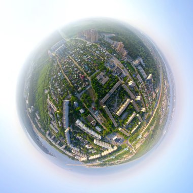 Hava şehri görünümü