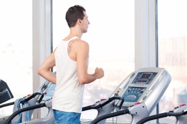 Spor egzersiz, adamım. çalıştırmak.
