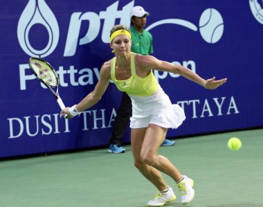 Pattaya, Tayland - Ma 3:maria kirilenko Rusya'nın yer aldığı bir BK pattaya açık 2013 dusit thani pattaya adlı 3 Şubat 2013 pattaya, Tayland.