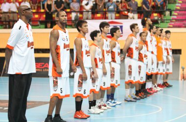 Bangkok - 28:sports devir Tayland slammers katılan bir asean Basketbol Ligi 