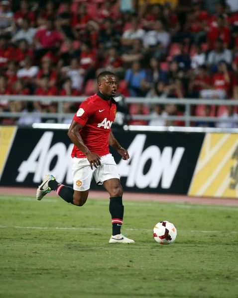 Patrice evra z man utd. — Zdjęcie stockowe