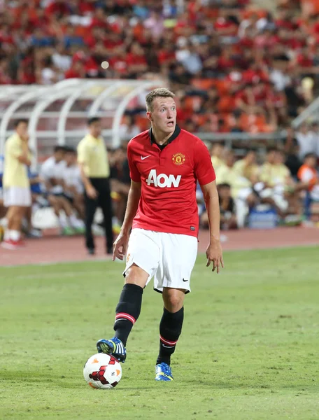 Phil Jones de Man Utd . — Foto de Stock