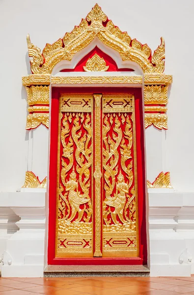 Beautiful temple door — Stock Photo, Image