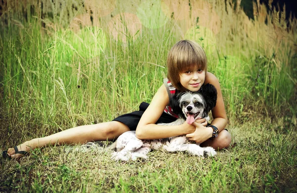 Ritratto di un ragazzo — Foto Stock