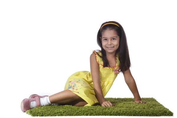 Portrait of little girl — Stock Photo, Image