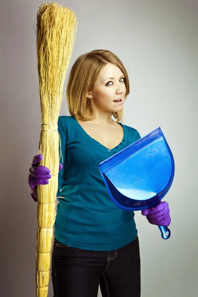 Retrato de una mujer hermosa — Foto de Stock