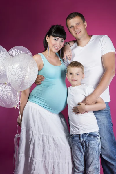 Familia feliz — Foto de Stock