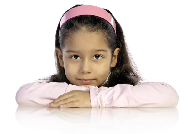 Portrait of little girl — Stock Photo, Image