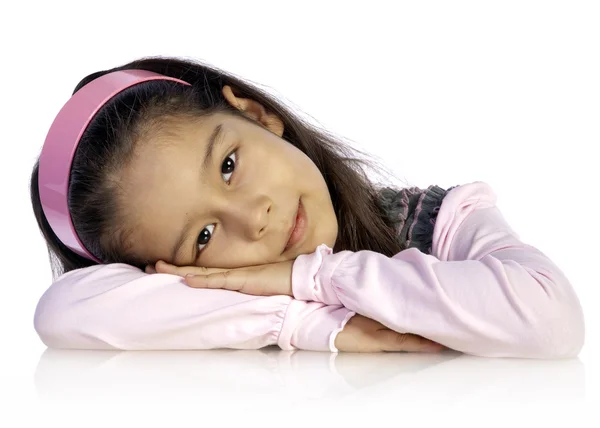 Portrait of little girl — Stock Photo, Image