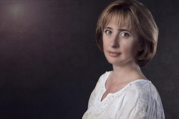 stock image Portrait of a beautiful woman