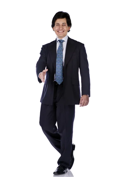 Portrait of a businessman in the studio — Stock Photo, Image