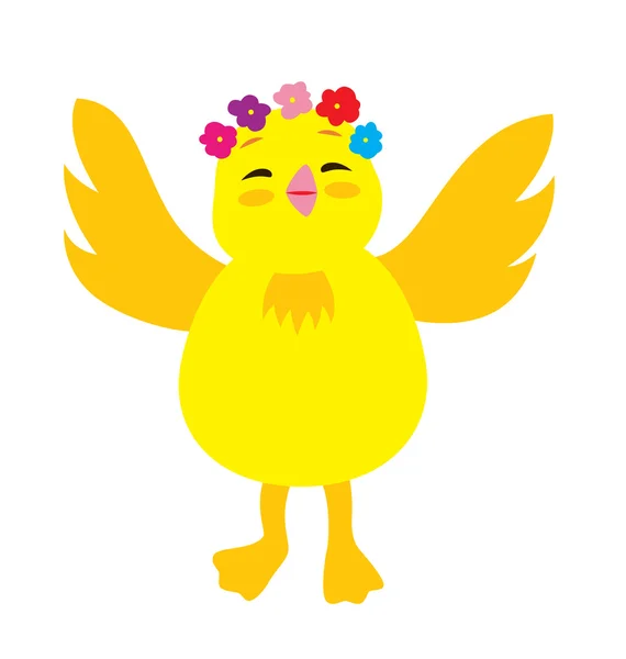 Chick mignon 2 — Image vectorielle