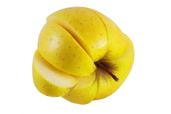 Gult äpple — Stockfoto