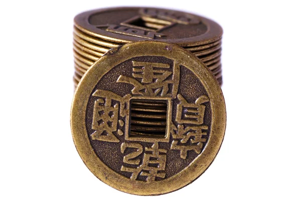 China monedas — Foto de Stock