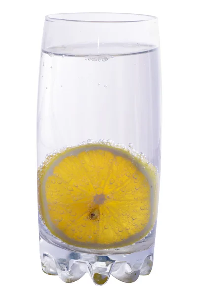 Lemon in the water — Stock Photo, Image