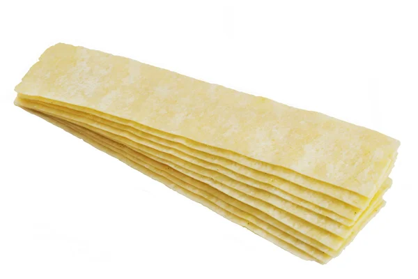 Striped chips — Stock Photo, Image