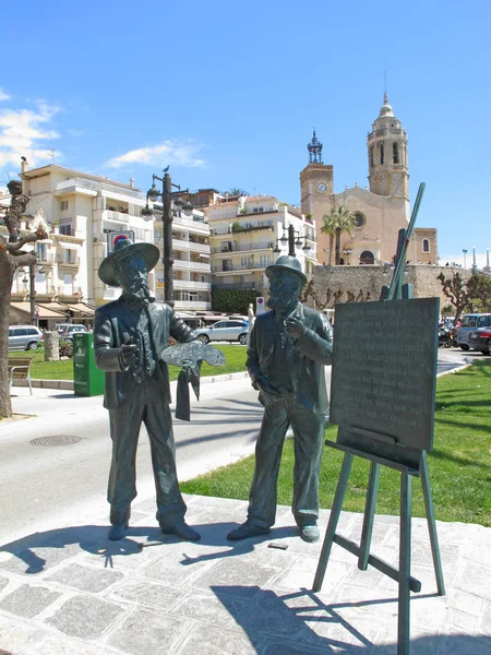 Esculturas en sitges —  Fotos de Stock