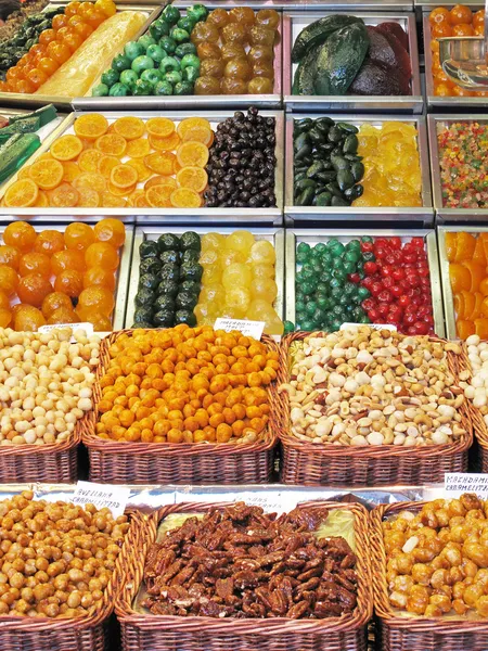 Mercado de la Boquería Barcelona — Foto de Stock