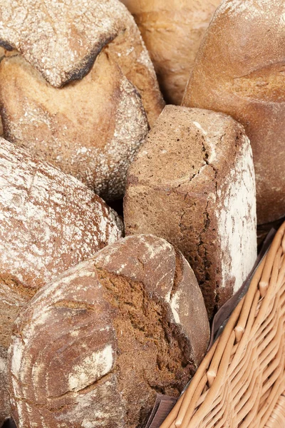 Friss ropogós kenyér választéka Jogdíjmentes Stock Fotók