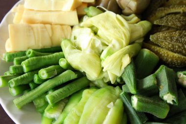 karışık sebze yemek