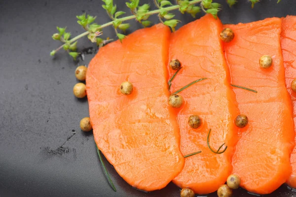 Salmon sashimi — Stock Photo, Image